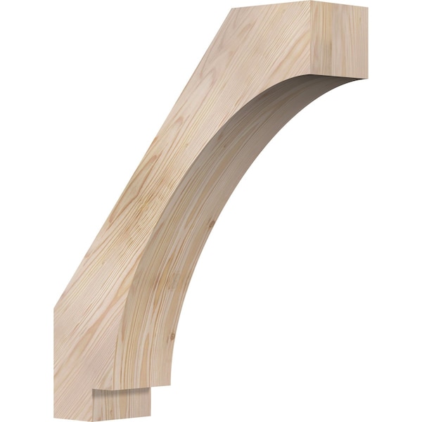 Ekena Millwork 5 1/2"W x 22"D x 26"H Imperial Smooth Knee Brace, Douglas Fir BRC06X22X26IMP00SDF - main